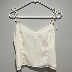 Abercrombie & Fitch tie strap tank top